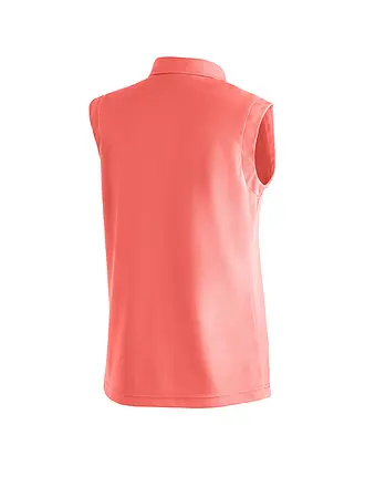 MAIER SPORTS | Polo fonctionnel femme Ulrike | koralle
